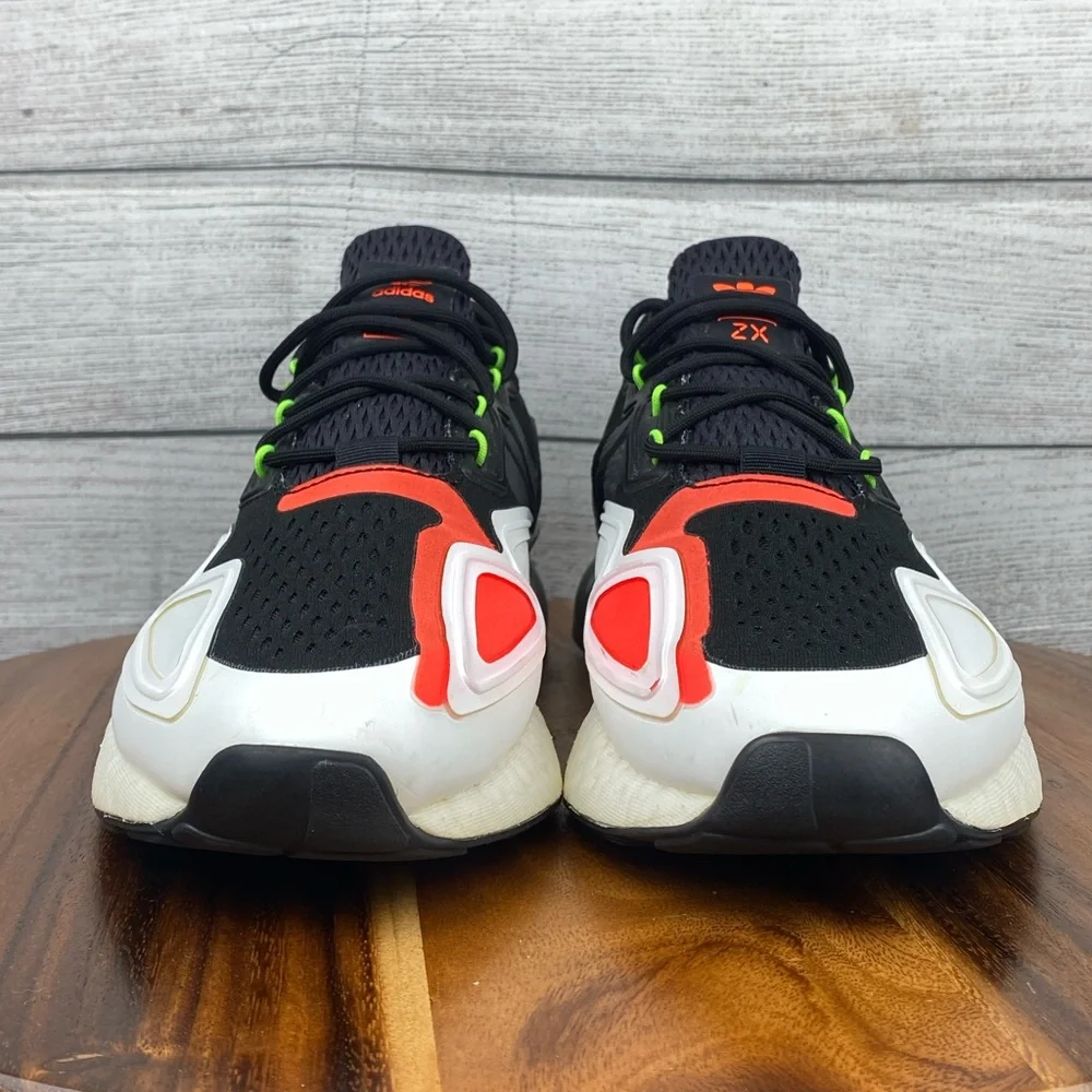Adidas ZX 2K Boost Black White Sneaker H02743 Men’s Shoe Size 12